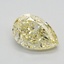 1.49 Ct. Fancy Intense Yellow Pear Lab Grown Diamond