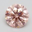 2.31 Ct. Fancy Intense Pink Round Lab Grown Diamond