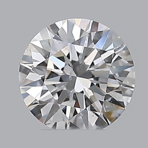 Round diamond — real photo