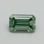 0.50 Ct. Fancy Vivid Green Emerald Lab Grown Diamond