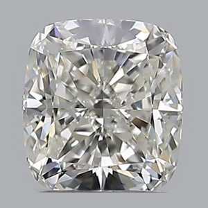 Cushion diamond — real photo