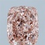 4.18 Ct. Fancy Intense Pink Cushion Lab Grown Diamond