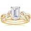 18KY Moissanite Willow Bridal Set (1/4 ct. tw.), smalltop view