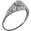 The Lovebird Ring, smallside view