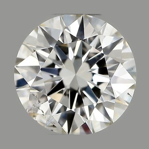 Round diamond — real photo