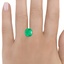 10.8x9.6mm Cushion Colombian Emerald, smalladditional view 1