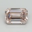 7.15 Ct. Fancy Pink Emerald Lab Grown Diamond