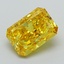 2.03 Ct. Fancy Vivid Yellow Radiant Lab Grown Diamond