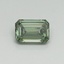 1.02 Ct. Fancy Vivid Pacific Green Emerald Lab Grown Diamond
