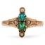 Victorian Emerald Vintage Ring