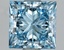 2.55 Ct. Fancy Vivid Blue Princess Lab Grown Diamond