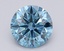 1.51 Ct. Fancy Vivid Blue Round Lab Grown Diamond
