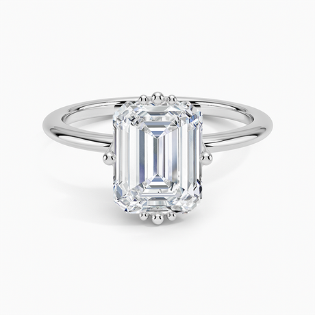 Platinum Samara Eight-Prong Solitaire Ring