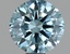 1.50 Ct. Fancy Vivid Blue Round Lab Grown Diamond
