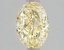 2.01 Ct. Fancy Intense Yellow Oval Lab Grown Diamond