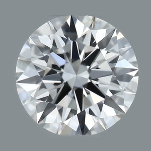 Round diamond — real photo