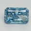 3.15 Ct. Fancy Vivid Blue Radiant Lab Grown Diamond