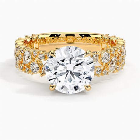 18K Yellow Gold Glacé Diamond Ring (3/4 ct. tw.)