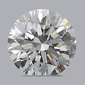 Round diamond — real photo