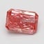 1.56 Ct. Fancy Vivid Pink Radiant Lab Grown Diamond