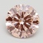 2.50 Ct. Fancy Intense Pink Round Lab Grown Diamond
