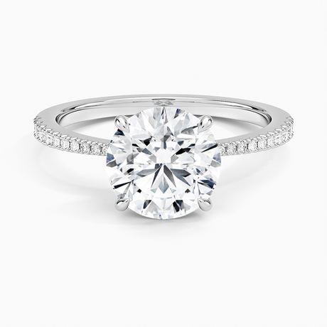 Petite Tapered Diamond Ring