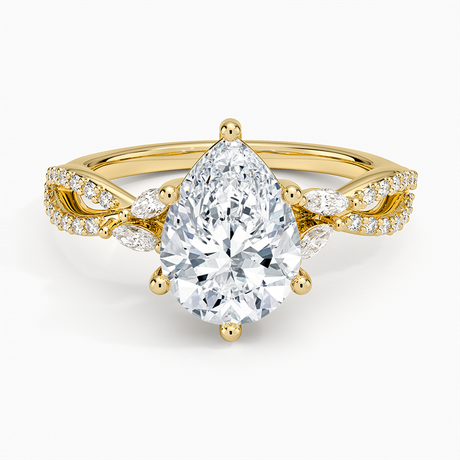 Willow Engagement Ring - Diamond Vine