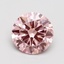 2.70 Ct. Fancy Intense Pink Round Lab Grown Diamond