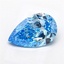 2.01 Ct. Fancy Vivid  Blue Pear Lab Grown Diamond