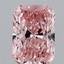 1.65 Ct. Fancy Vivid Pink Radiant Lab Grown Diamond