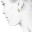 The Leola Earrings, smallside view