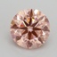 1.70 Ct. Fancy Intense Pink Round Lab Grown Diamond