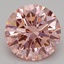2.04 Ct. Fancy Vivid Pink Round Lab Grown Diamond