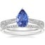 14K White Gold Elsie Ring with Whisper Diamond Ring (1/10 ct. tw.)