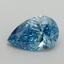 2.11 Ct. Fancy Vivid Blue Pear Lab Grown Diamond