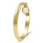 The Crespo Ring, smalltop view on a hand