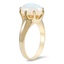 The Jacque Ring, smalltop view on a hand