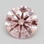 1.92 Ct. Fancy Intense Pink Round Lab Grown Diamond
