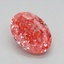 1.04 Ct. Fancy Vivid Pink Oval Lab Grown Diamond