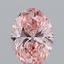 2.01 Ct. Fancy Vivid Pink Oval Lab Grown Diamond
