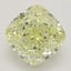 2.02 Ct. Fancy Yellow Cushion Diamond