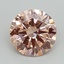 2.20 Ct. Fancy Intense Pink Round Lab Grown Diamond