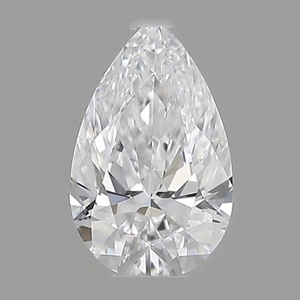 Pear diamond — real photo