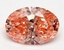 2.06 Ct. Fancy Vivid Pink Oval Lab Grown Diamond