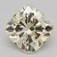 2.08 Ct. Fancy Light Yellow Cushion Lab Grown Diamond