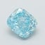 1.89 Ct. Fancy Vivid  Blue Cushion Lab Grown Diamond