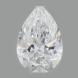 Pear diamond — real photo