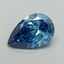 3.00 Ct. Fancy Vivid Blue Pear Lab Grown Diamond