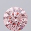 2.14 Ct. Fancy Intense Pink Round Lab Grown Diamond