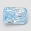 2.07 Ct. Fancy Vivid Blue Radiant Lab Grown Diamond